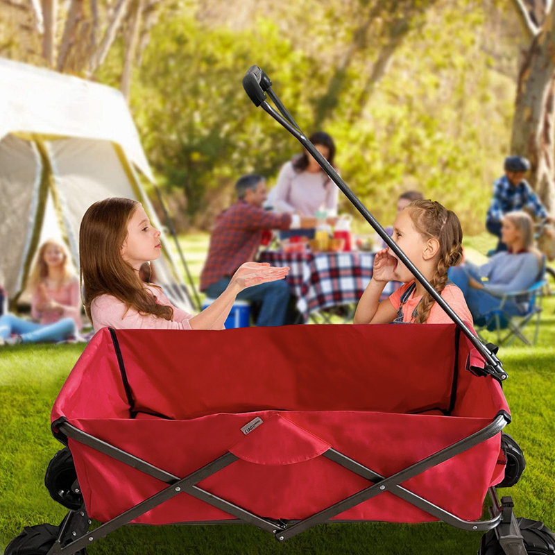 Chariot de jardin utilitaire pliable couleur pliable