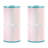 Hurricane 2 Pack Advanced Spa Filter Cartridge for PWWDFX75, C-6375, and FC-1226
