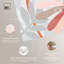 «Blush Petals», toile grise boho par Art Remedy-104343798-104343826