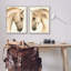 «Stoic Farm Horse Portrait» par Grace Popp - Ensemble de 2 peintures sur bois-905599258-905599259