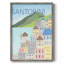 «Living by the Sea II», reproduction encadrée - bois massif-759795716