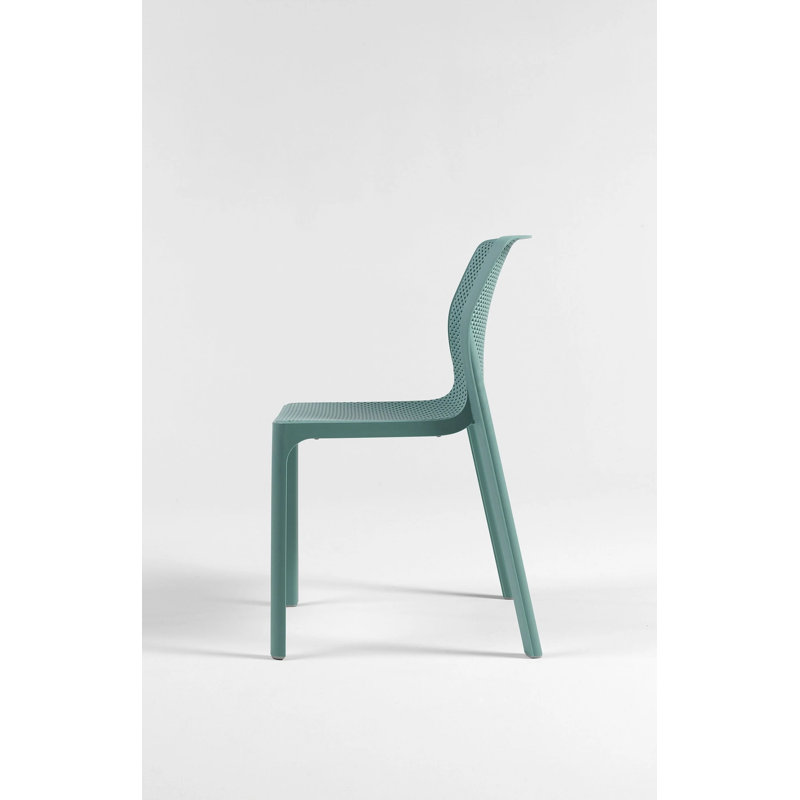 Bit Outdoor Dining Side Chair, Willow