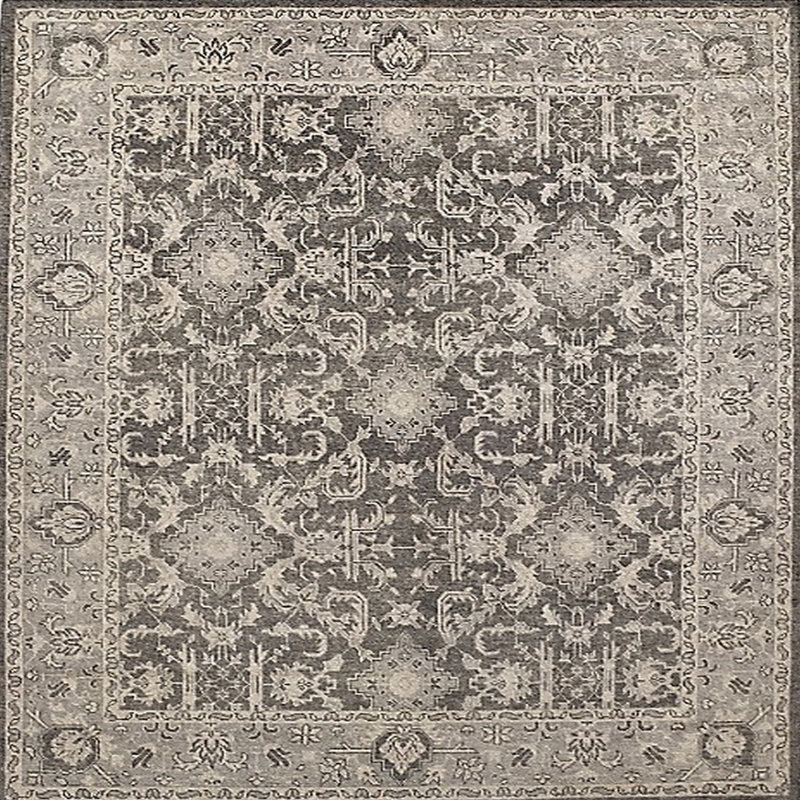 Bricher Oriental Indoor Rug, Square 8'