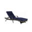 Ensemble de 2 chaises longues d'extérieur inclinables avec coussins et chaises longues inclinables-1116694760