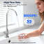 Système de filtration d'eau sans réservoir de 0,01Μm Ultra-Filtration 800G avec évier, sans électricité et zéro déchet
