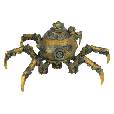 Octopod Mechanical Steampunk Figurine