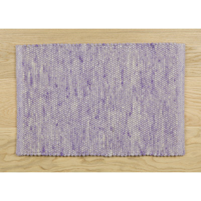 Solid Colour Wool Area Rug