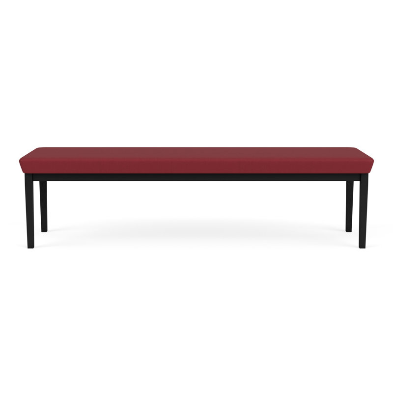 Structure en métal 3 places Lenox, Bordeaux Patriot Plus - nettoyez le vinyle avec un, Noir