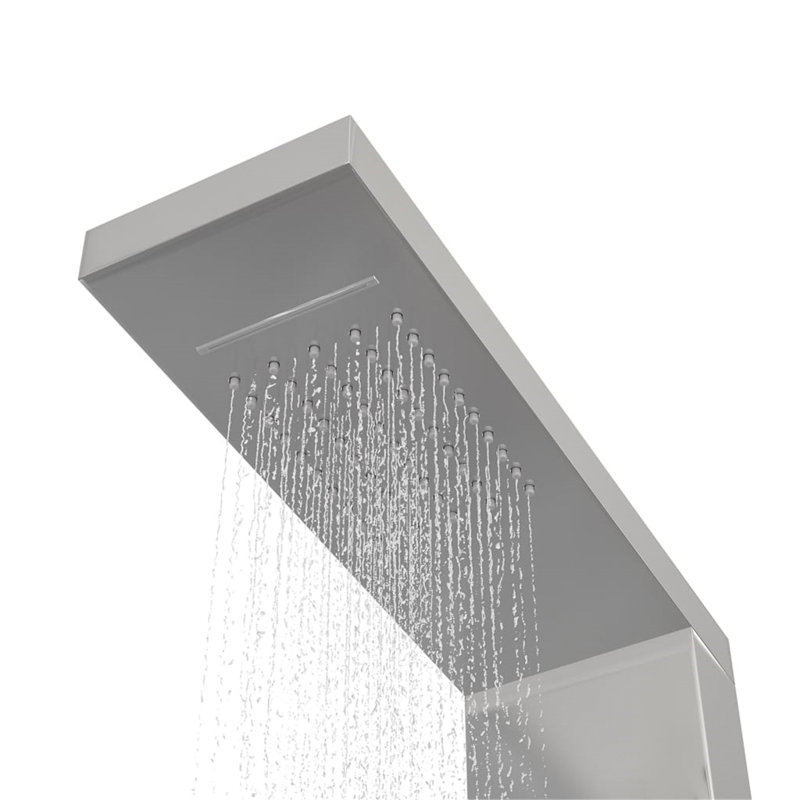 Laga Shower Tower Panel, Silver