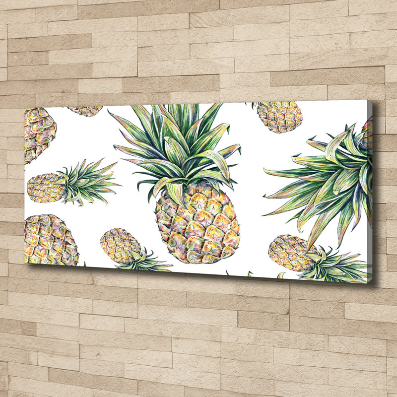 Pineapples - Wrapped Canvas Print