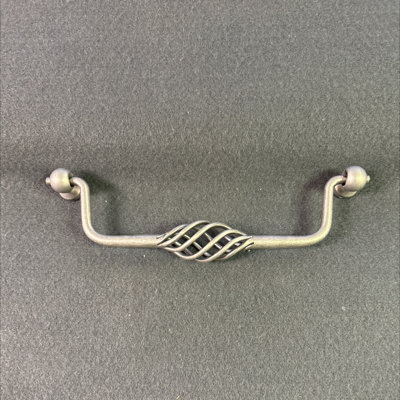 (5 Pack) 6-5/16 inch Avante Birdcage Bail Pull Tumbled Pewter