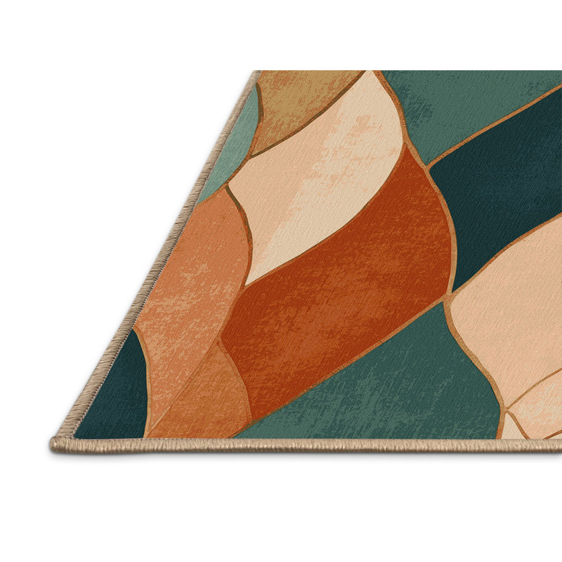 Crimson Canyon Rug, Rectangle 6' x 9'