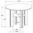Crispin Brown Round Counter Height Dining Table