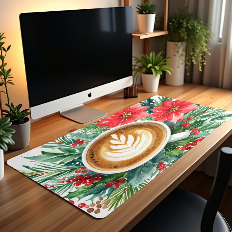 Polyester Desk Pad, 23.6x13.8