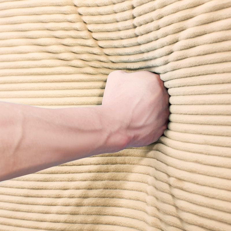 Velours côtelé Camel 28, avec conception ergonomique, éponge de haute qualité et mobile pour les espaces d'inspiration thaïlandaise