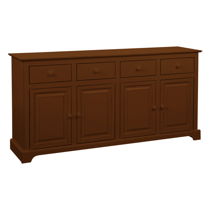 Hues 70'' W Solid Wood Sideboard, Coffee
