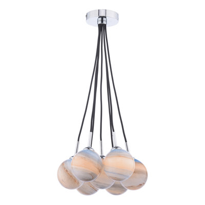 7 - Light Polished Chrome Pendant
