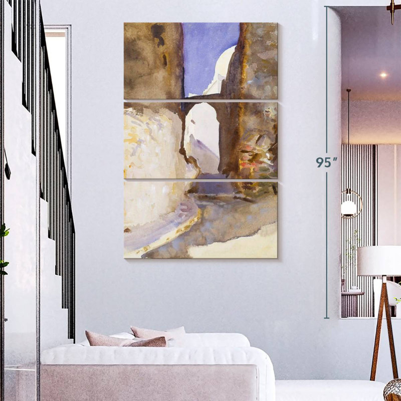 Sireci Street Tangier 1895, 38'' H x 24'' W