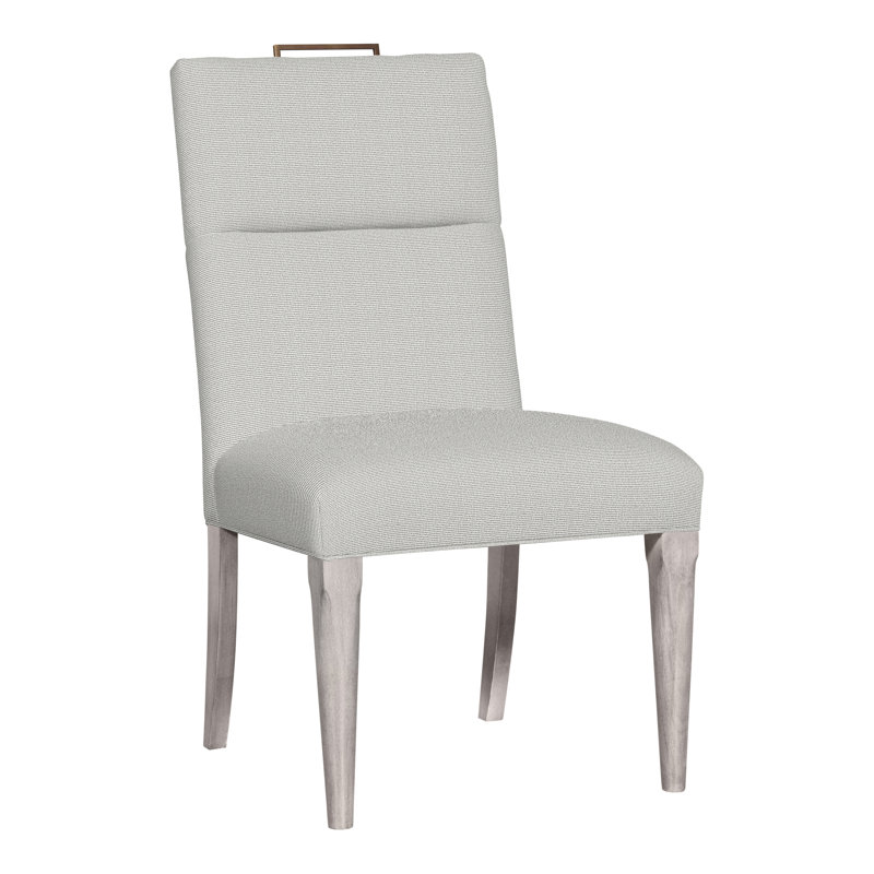 Brattle Road By Thom Filicia 20'' H Dining Chair, Dove Gray, Callaloo Cotton