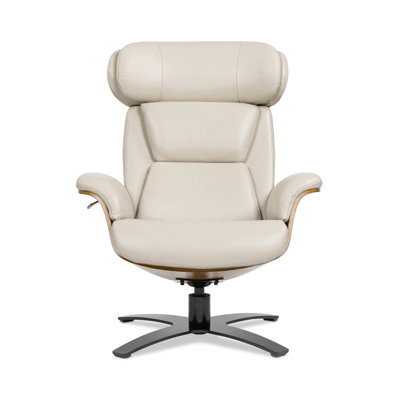 Rigo 31.5" Genuine Leather Recliner Lounge Chair