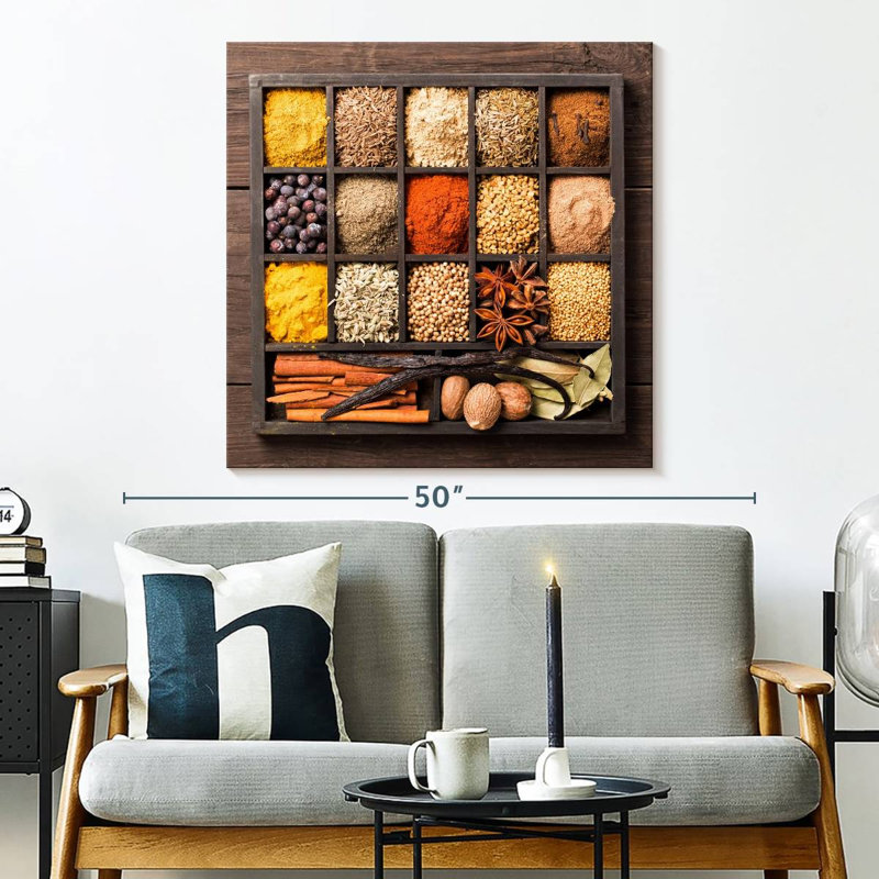 Yarlin Herb And Spice Set, 33" H x 33" W