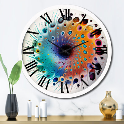 Horloge murale Cymatics