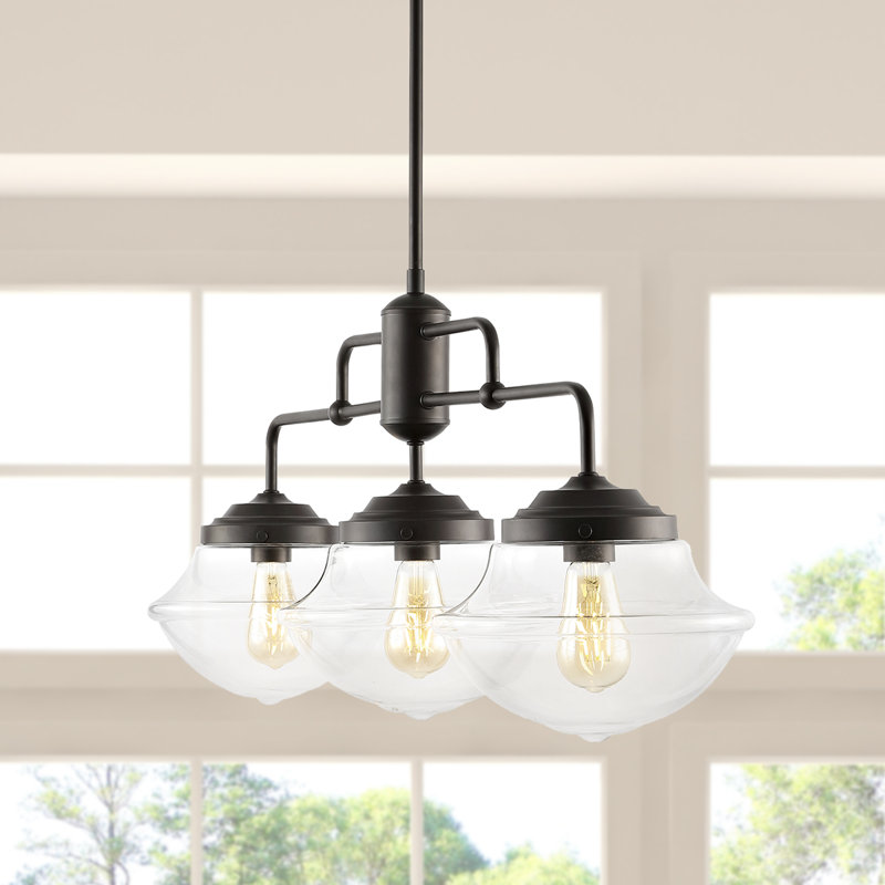 Alilet 3 - Light Oil Rubbed Bronze Kitchen Island Pendant