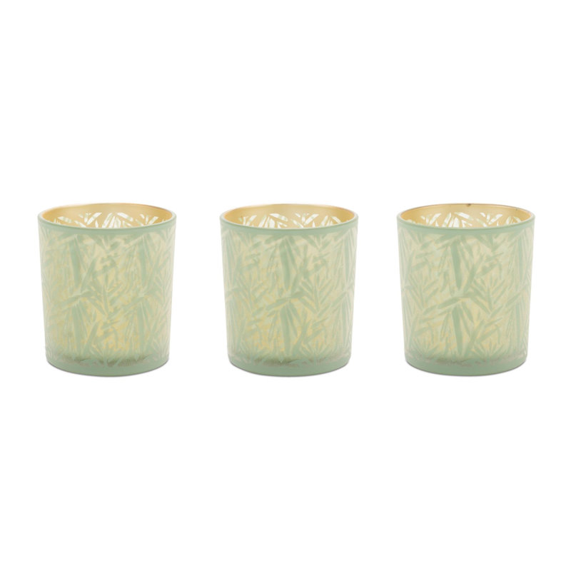 Tropical Patterned Votive Holder
