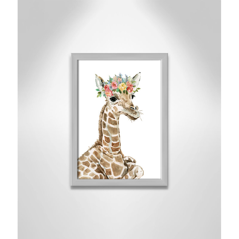 Art sur toile savannah, H 15 po x l 11 po x P 1,18 po, Cadre argenté