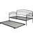 Twin Daybed With Trundle, Black - Metal, Bedroom Unmistakable Singular