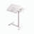 Overbed Bedside Desk, Mobile Rolling Laptop Stand Tilting Overbed Table With Wheels