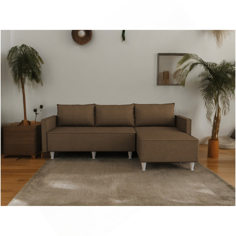 Aybuke Sectional, Brown