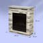 Lienz Klarstein 66cm W Grey Electric Fireplace
