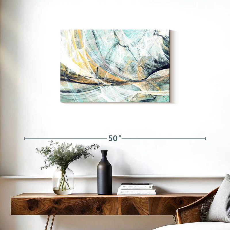 Avery Wispy Dynamic Abstract, 20" H x 30" W