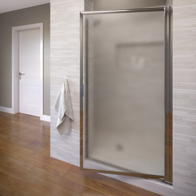 Sopora 36.875'' - W x 63.5'' H Pivot Door Framed Shower Door with