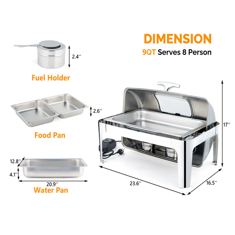 Fond de panier électrique 400W 9Qt
