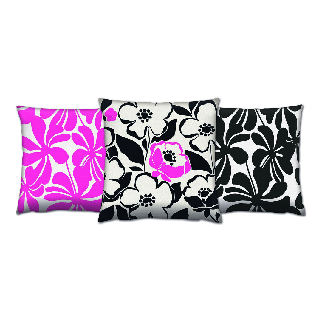  3 Piece Indoor/Outdoor Throw Pillow Set SpiritHome