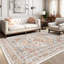 Tapis lavable antidérapant Medallion (orange)-717316057