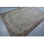 Grands tapis de 5,5 x 8,9 pi, tapis Oushak, tapis brun boho, tapis turcs, tapis neutres, tapis rétro