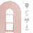 Daydream 58" Arched Bookshelf -114022651