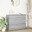 Sideboard 100X35x76 Cm Engineered Wood-1088289153