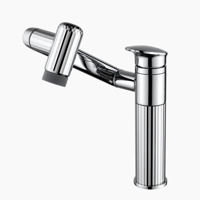 Lefton Rotatable Bathroom Faucet With 2 Water Modes, Single Hole Vanity Sink Faucet For Bathroom And Laundry Room, BF2208