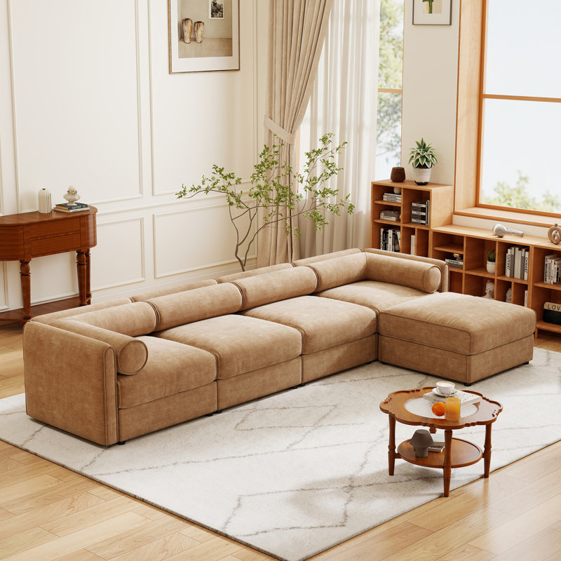 Modular Sectional Sofa with Storage