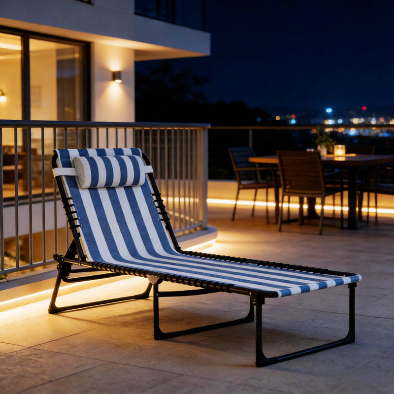 Chaise longue pour l'extérieur, 1