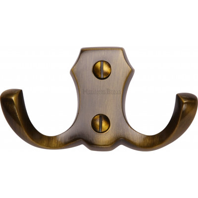 Heritage Brass Heritage Double Coat Hook