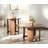 Carrico Round Wood Coffee Table