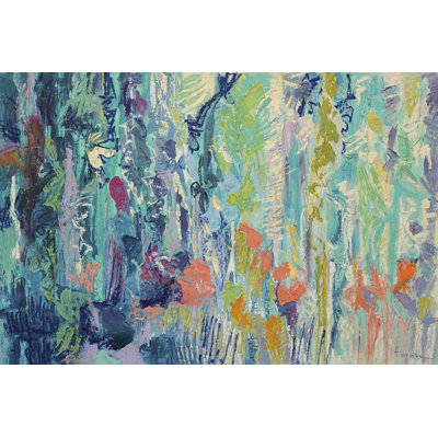 «Downpour Butterflies» - peinture sur toile tendue