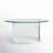 Arnault Glass Single Coffee Table