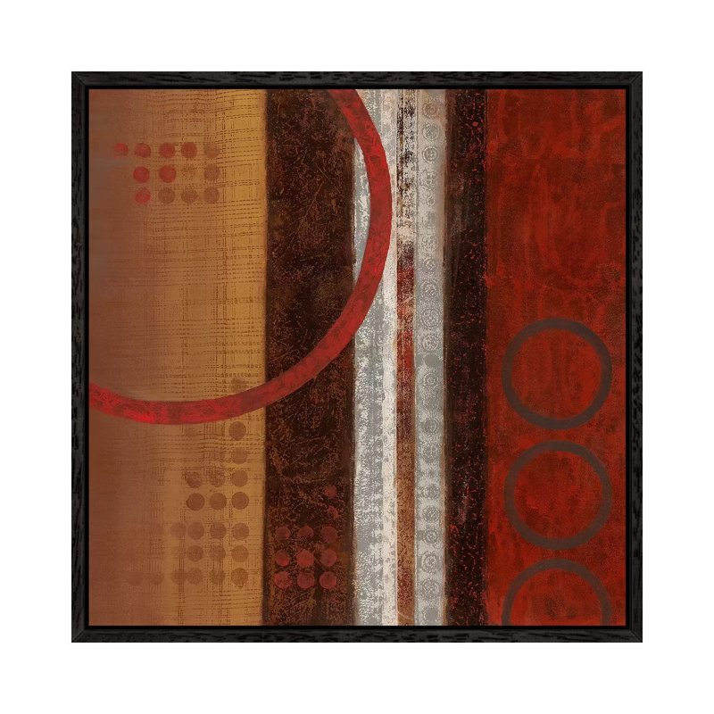 Spice Market I by Nan - Painting on Canvas, Black Framed, 66.04 cm H x 66.04 cm W