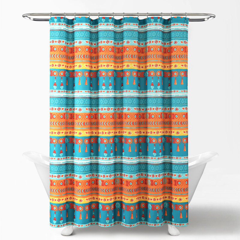 Rideau de douche Lush Decor Boho